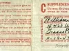 Coupon, Ration - Supplemental Mileage Ration