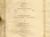 Menu - Honoring Marshal Ferdinand Foch