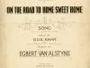 Music, Sheet - On the Road to Home Sweet Home