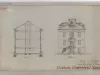 Drawing, Architectural - Addition to Hospital, Fort Wayne, Michigan.
Major P. G. Wales, Surgeon, U.S. Army.  March, 1907.