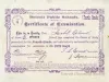 Certificate, Achievement