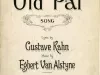 Music, Sheet - Old Pal