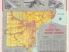 Map - 1959 Official Highway Map of Wayne County
