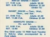Schedule - S.S. Canadiana