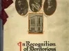 Menu - In Recognition of Meritorious Service
