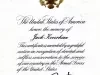 Certificate, Commemorative - Jack Kevorkian