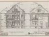 Drawing, Architectural - Philadelphia Ave. Elevation [and] Rear Elevation