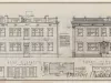 Drawing, Architectural - Eight Family Apartment Building 
to be Erected at No. 25 & 27 Nineteenth Street, Detroit, Mich.