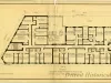 Drawing, Architectural - Wesson Ave. View of a Four Story, Seven Stores & Thirty-One Apartment Building