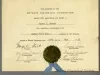 Certificate, Commemorative