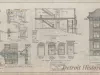 Drawing, Architectural - Thirty Apartment Building for Mr. William J. Burns, Detroit, Michigan