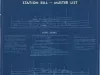 Blueprint - Steamer Tashmoo Station Bill and Muster List