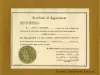 Certificate, Membership