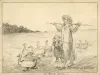 Drawing - The March Home