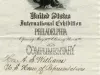 Certificate, Attendance