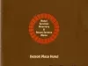 Menu - Hotel Services Directory & Room Service Menu, Detroit Plaza Hotel