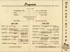Program, Concert