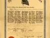 Certificate - National Army Spanish War Veterans