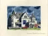 Lithograph - The Frank J. Hecker House