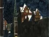 Lithograph - Christmas Eve on West Fort Street
