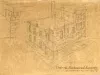 Drawing, Architectural - 1st Home Parke Davis..16th Scale Model