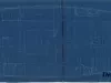 Blueprint - Steamer No. 168, Main Deck Cabin Plan