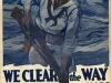 Poster - WE CLEAR the WAY for Your FIGHTING DOLLARS