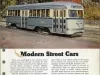 Pamphlet - Modern Streetcars