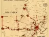 Map - The Trolley Way Into and Out of Detroit