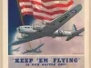 Poster - "Keep 'Em Flying" Is our Battle Cry!