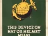 Poster - This Device On Hat Or Helmet Means U.S. Marines