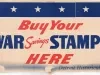 Poster - Buy Your War Savings Stamps Here