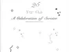 Booklet - Hudson's 25 Year Club,
A Celebration of Service
