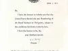 Certificate, Achievement - Royal Institute of Navigation