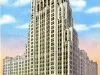 Postcard - 12--Fisher Building, Detroit, Mich.