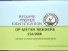 U-Matic - Water PSA - Meter Reader A Roll: Art w/ Voice