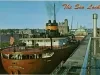 Postcard - The Soo Locks Sault Ste. Marie, Mich.