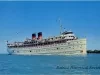 Postcard - S.S. SOUTH AMERICAN On The Detroit River