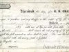 Receipt - G. S. Chandler
E. S. Chandler