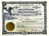 Certificate, Stock - Dunbar & Sullivan Dredging Company