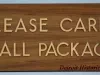 Sign, Informational