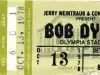 Ticket, Admission - Bob Dylan
