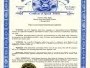 Certificate - The P. J. Huggabee Teddy Bear Campaign