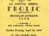 Booklet - 3rd Annual Spring Frolic
