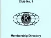 Directory - Detroit Kiwanis Club No. 1 
Membership Directory
January, 1996