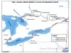 Map - Antoine LaMothe Cadillac's Journey from Montreal to Detroit