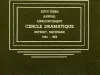Program - Fifty-Third Annual Announcement, Cercle Dramatique
Detroit, Michigan, 1964-1965