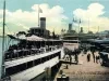 Postcard - White Star Line Dock, Detroit, Mich