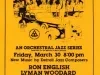 Advertisement - Detroit Jazz Composers "Live" at the Paradise Theatre 1979