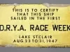Plaque, Award
